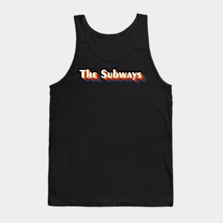 retro vintage The Subways Tank Top